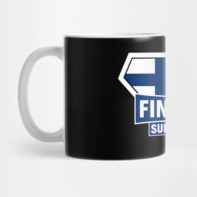 Finland Super Flag Supporter by ASUPERSTORE